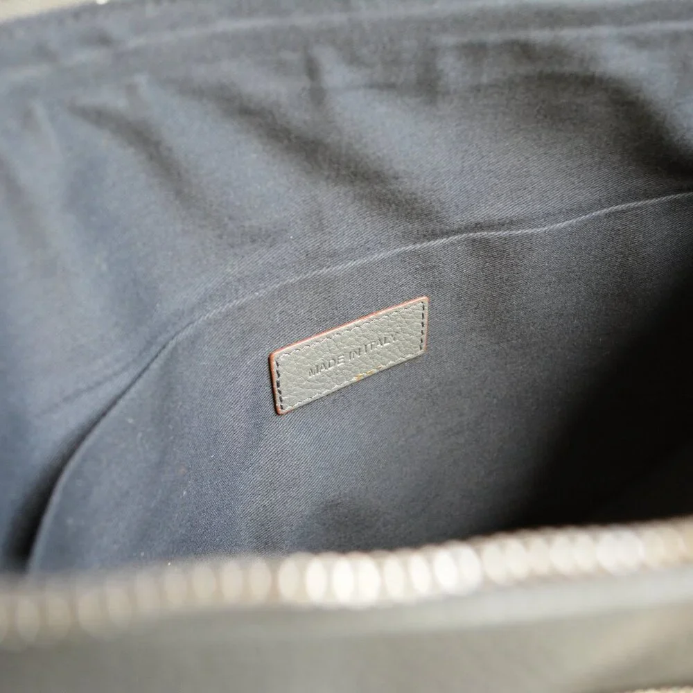 BALLY SWITZERLAND Grey Leather brieface, Messenger / Laptop bag, like new